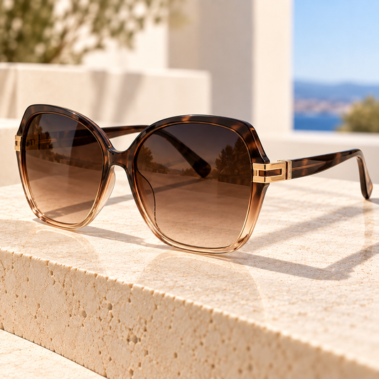 Velyssora® MIRELLE  Oversized Butterfly Sunglasses