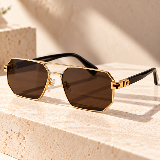 Velyssora® AUREN  Geometric Sunglasses