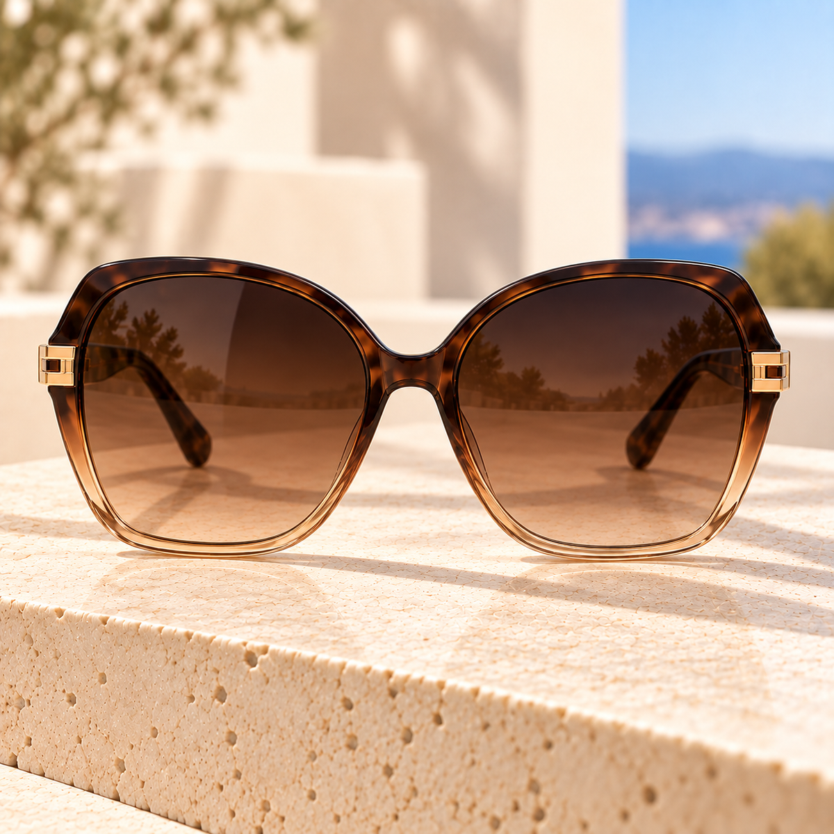 Velyssora® MIRELLE  Oversized Butterfly Sunglasses